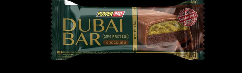 Proteínová tyčinka s pistáciovou pastou a kataifi, čokoláda 50 g